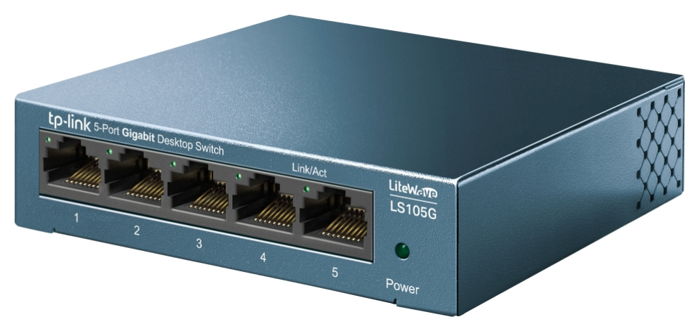 SWITCH TP-LINK 5 PUERTOS GIGABIT RJ45 - detalle