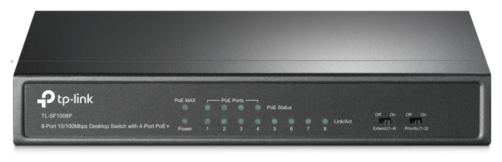 SWITCH TP-LINK 8 PORT 10/100 POE