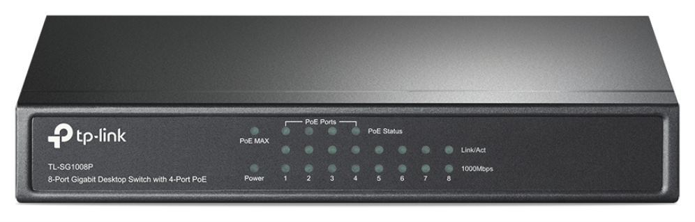 SWITCH TP-LINK 8 PORT GIGA 4 PORT POE