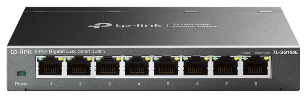 SWITCH TP-LINK 8 PORT GIGA EASY SMART