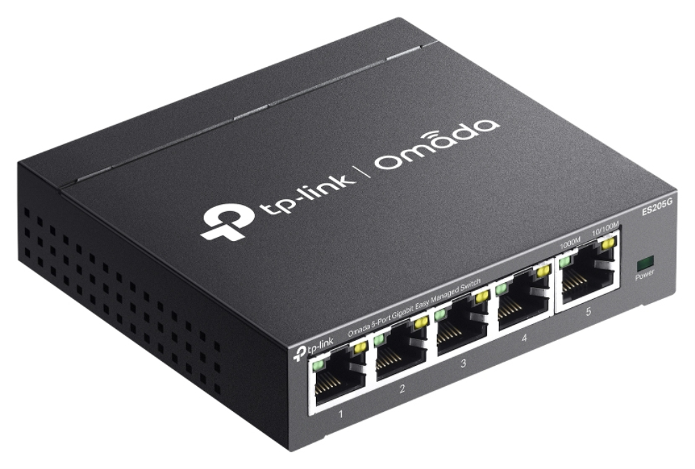 SWITCH TP-LINK OMADA ES205G 5-PORT GIGA - detalle