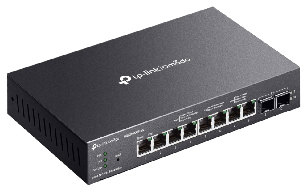 SWITCH TP-LINK OMADA SG2210XMP-M2 - detalle