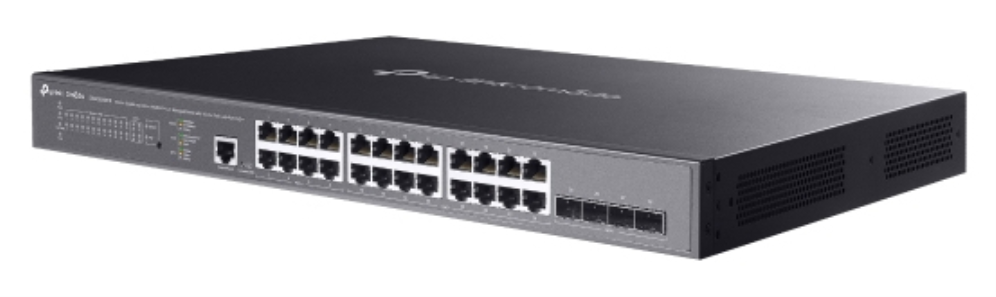SWITCH TP-LINK OMADA SG3428XMPP 24PORT GIGA 4SFP+ 10G - detalle