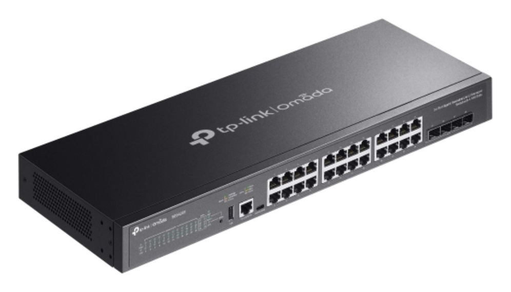 SWITCH TP-LINK OMADA SG5428X 24-PORT GIGA 4-PORT SFP+ 10GB - detalle