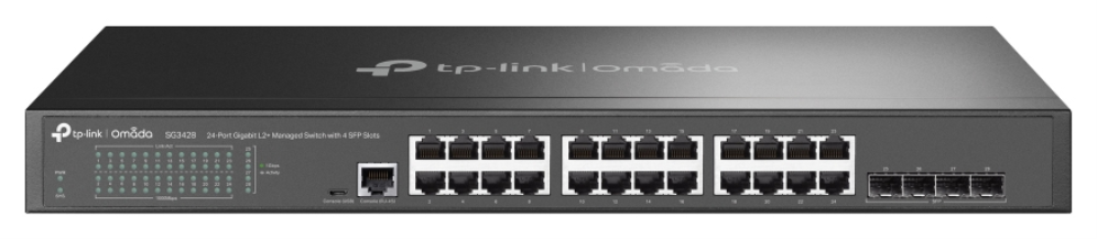 SWITCH TP LINK OMADA TL-SG3428 / L2, 24x1G, 4xSFP