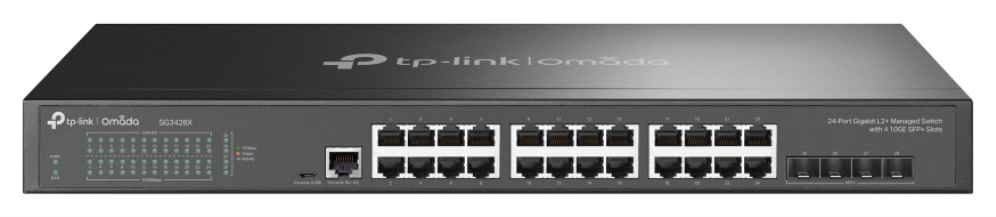 SWITCH TP LINK OMADA TL-SG3428X / L2+, 24x1G, 4xSFP+