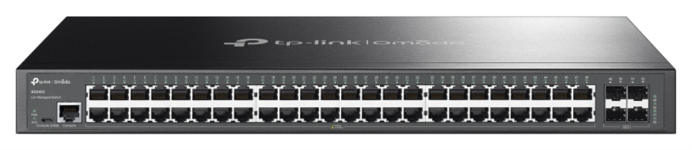 SWITCH TP LINK OMADA TL-SG3452 / L2, 48x1G, 4xSFP