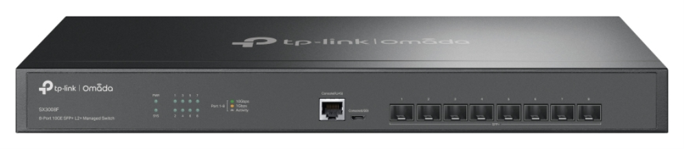SWITCH TP LINK OMADA TL-SX3008F / L2+, 8xSFP+