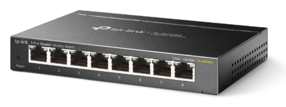 SWITCH TP-LINK TL-G108S 8 PORT GIGABIT