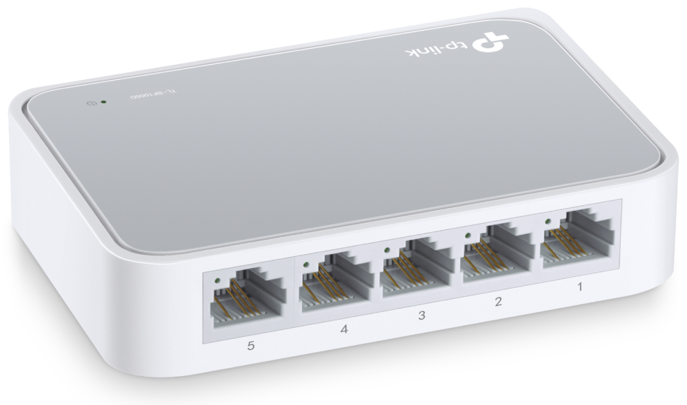 SWITCH TP-LINK TL-SF1005D 5 POR 10/100 GIGABIT - detalle