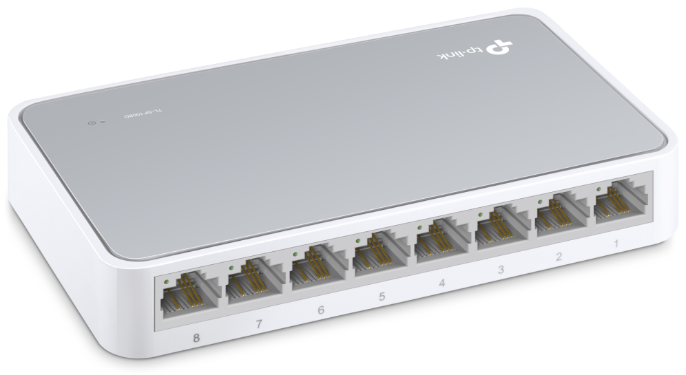 SWITCH TP-LINK TL-SF1008D 8 PORT 10/100 - detalle