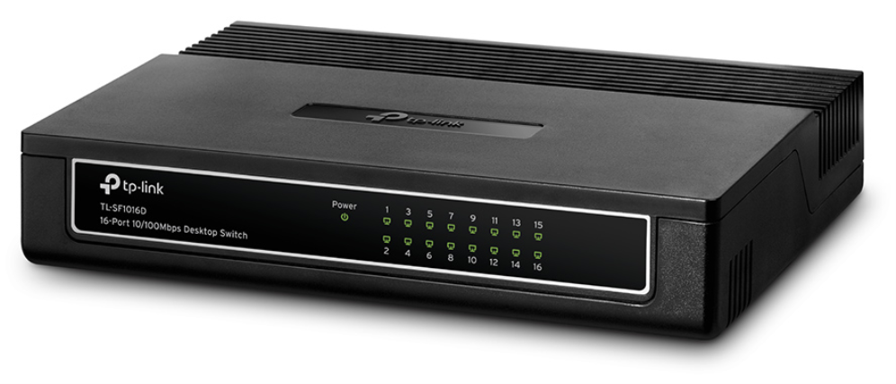 SWITCH TP-LINK TL-SF1016D 16 PORT 10/100 - detalle