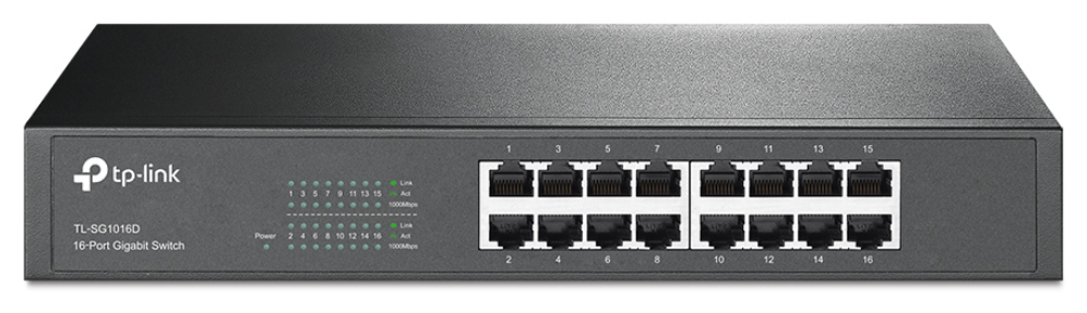 SWITCH TP LINK TL-SG1016 Desktop/ 16x1G - detalle