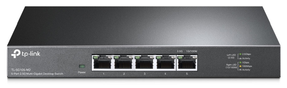 SWITCH TP LINK TL-SG105-M2 / 5x2,5G - detalle