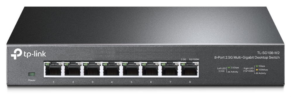 SWITCH TP LINK TL-SG108-M2 / 8x2,5G - detalle
