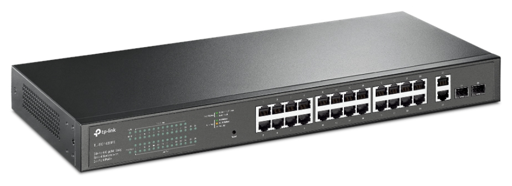 SWITCH TP LINK TL-SG1428PE / EASY SMART 28x1G POE+, 250W - detalle