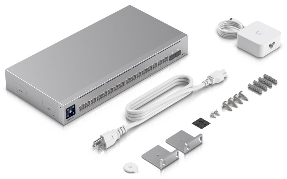 SWITCH UBIQUITI UNIFI USW-PRO-MAX-16 16 PUERTOS - detalle