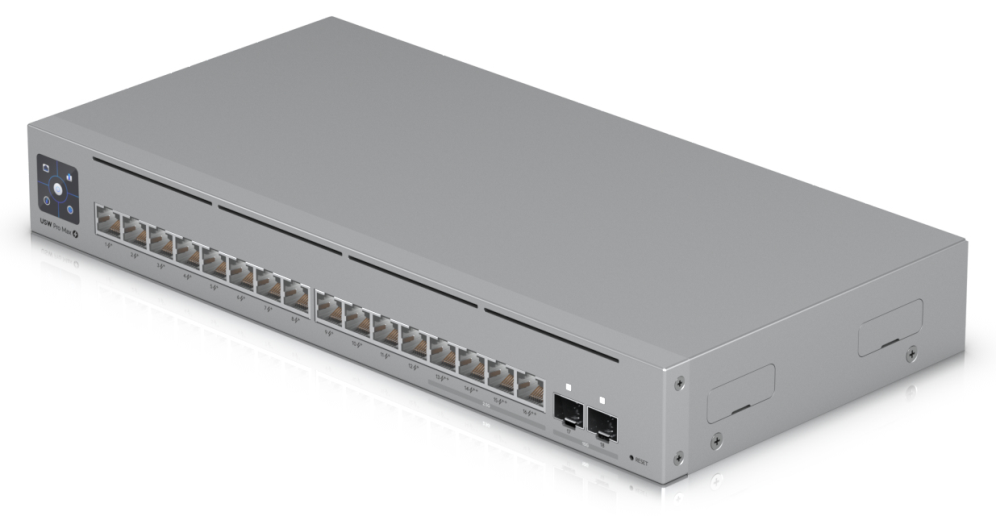 SWITCH UBIQUITI UNIFI USW-PRO-MAX-16-POE 16 PUERTOS POE - detalle