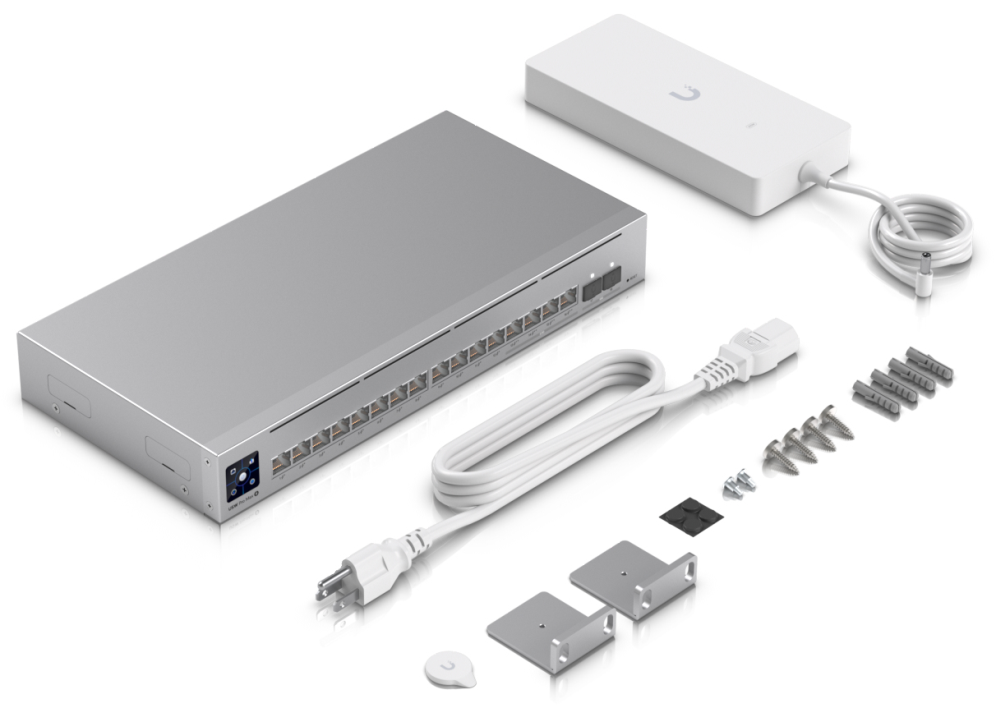 SWITCH UBIQUITI UNIFI USW-PRO-MAX-16-POE 16 PUERTOS POE - detalle