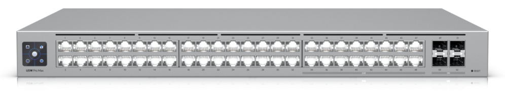SWITCH UBIQUITI UNIFI USW-PRO-MAX-48- 48 PUERTOS