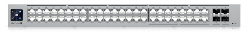 SWITCH UBIQUITI UNIFI USW-PRO-MAX-48-POE 48 PUERTOS POE - detalle