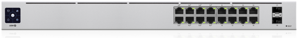 SWITCH UBIQUITI USW-16-POE UNIFI SWITCH 16 (8 POE+ 2 SFP) GEN2