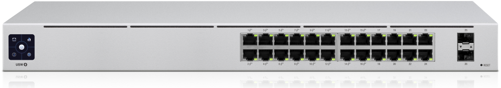 SWITCH UBIQUITI USW-24-POE UNIFI SWITCH 24 (16 POE+ 2 SFP) GEN2 - detalle