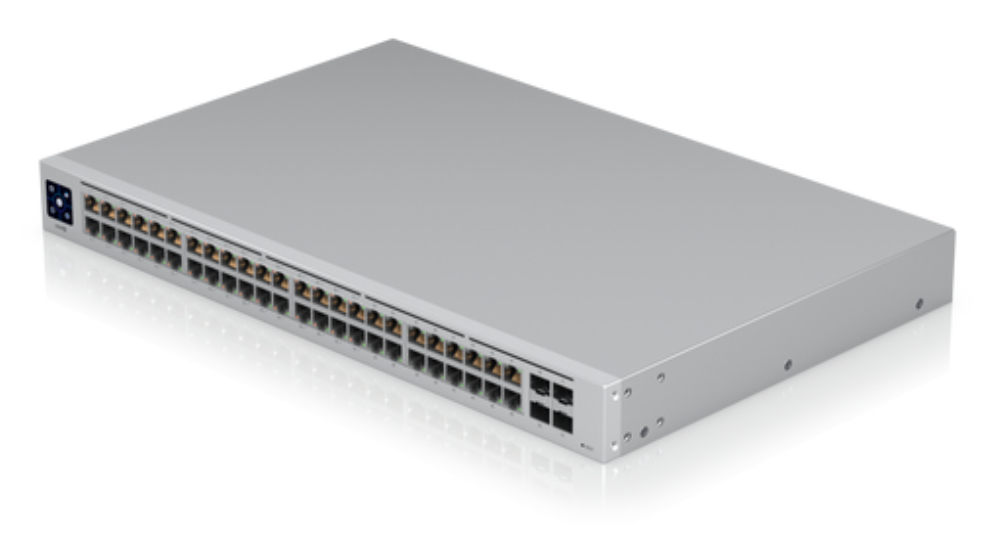 SWITCH UBIQUITI USW-48-POE UNIFI SWITCH 48 (32 POE+ 4 SFP) GEN2 - detalle