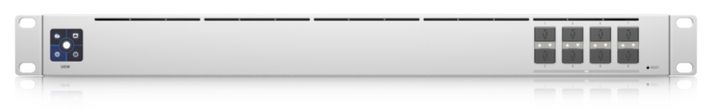 SWITCH UBIQUITI USW-AGGREGATION UNIFI 8 PORT 10 GIGABIT - detalle