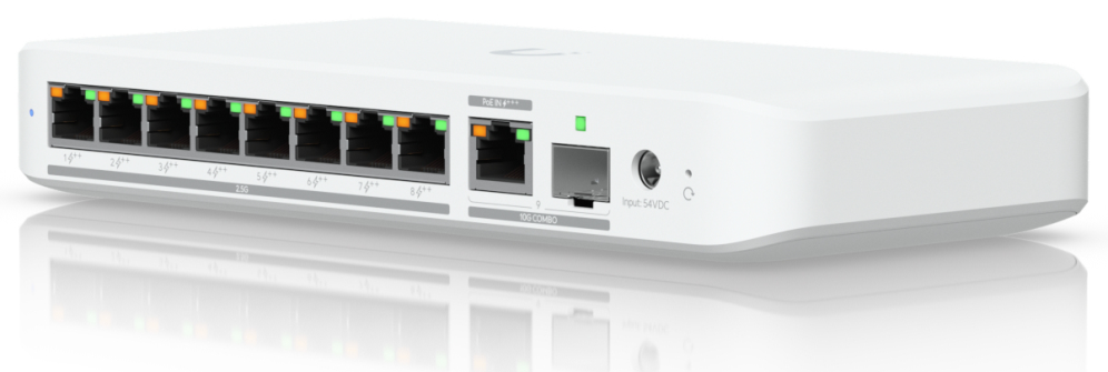 SWITCH UBIQUITI USW-Flex-2.5G-8-PoE UNIFI 2.5G 8 PUERTOS POE
