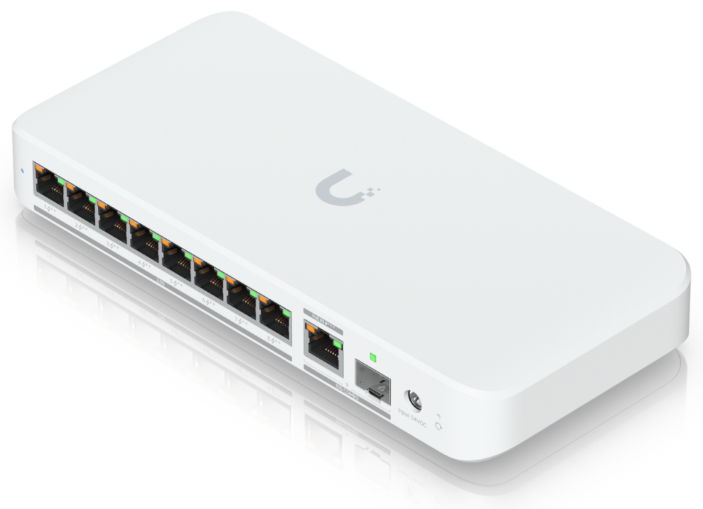 SWITCH UBIQUITI USW-Flex-2.5G-8-PoE UNIFI 2.5G 8 PUERTOS POE - detalle