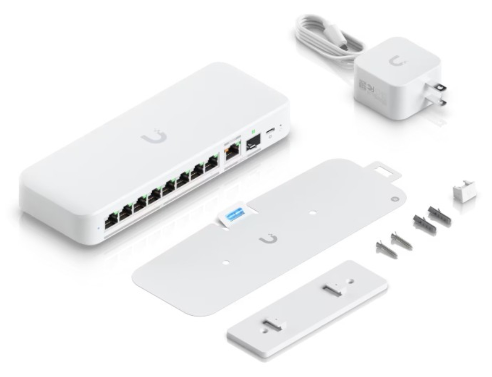 SWITCH UBIQUITI USW-Flex-2.5G-8 UNIFI FLEX 2.5GB 8 PUERTOS - detalle