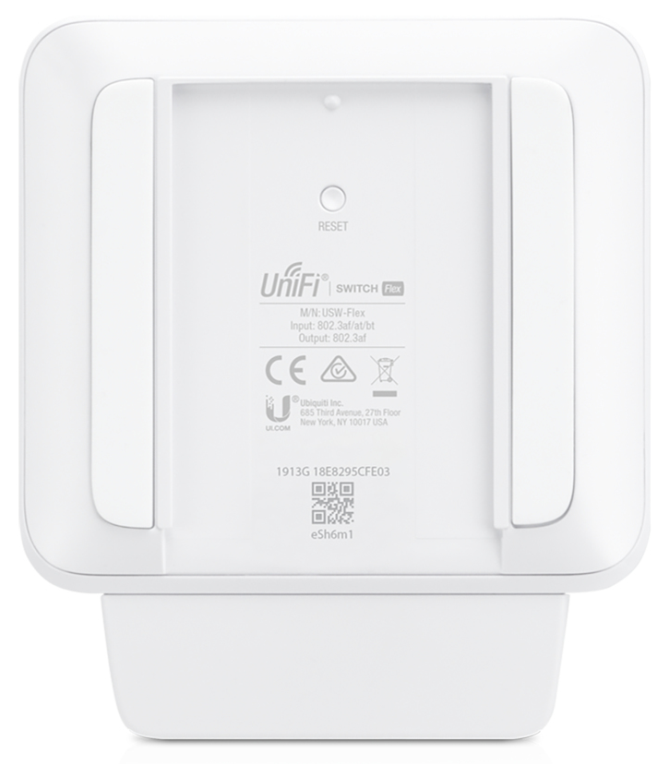 SWITCH UBIQUITI USW-FLEX UNIFI SWITCH FLEX 5 POE INTERIOR Y EXTERIOR - detalle