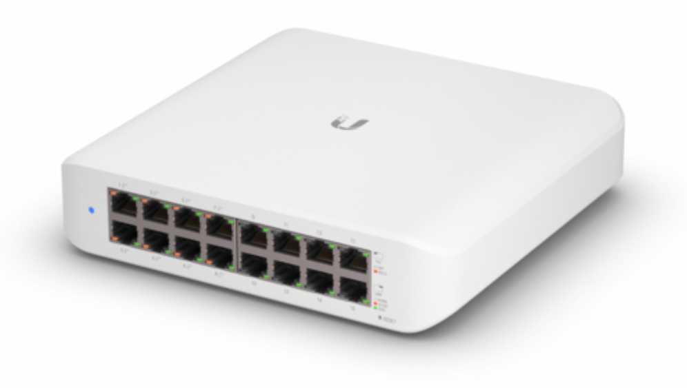 SWITCH UBIQUITI USW-LITE-16-POE UNIFI SWITCH LITE-16 - detalle