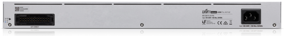 SWITCH UBIQUITI USW-PRO-48-POE UNIFI SWITCH PRO 48 POE (40+ 8++ 2 SFP+) - detalle