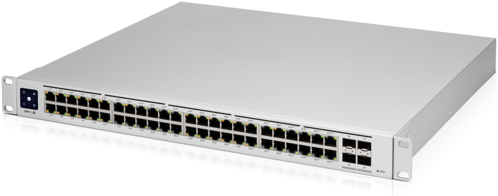 SWITCH UBIQUITI USW-PRO-48-POE UNIFI SWITCH PRO 48 POE (40+ 8++ 2 SFP+) - detalle