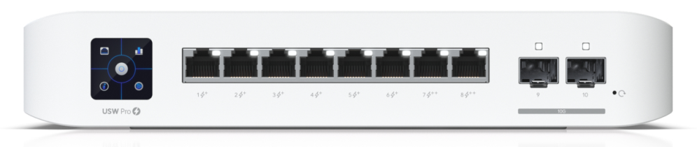 SWITCH UBIQUITI USW-PRO-8-POE UNIFI SWITCH PRO 8 POE - detalle