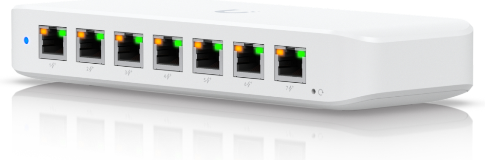 SWITCH UBIQUITI USW-ULTRA UNIFI L2 8 PORT GBE POE