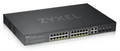 SWITCH ZYXEL 28 PUERTOS SMART MANAGED SERIE GS POE 24X GB COBRE 4X GB DUAL