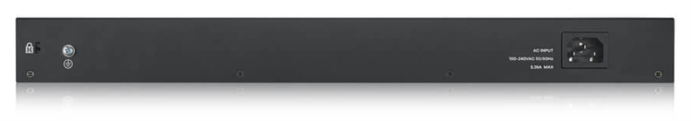 SWITCH ZYXEL 28 PUERTOS SMART MANAGED SERIE GS POE 24X GB COBRE 4X GB DUAL - detalle