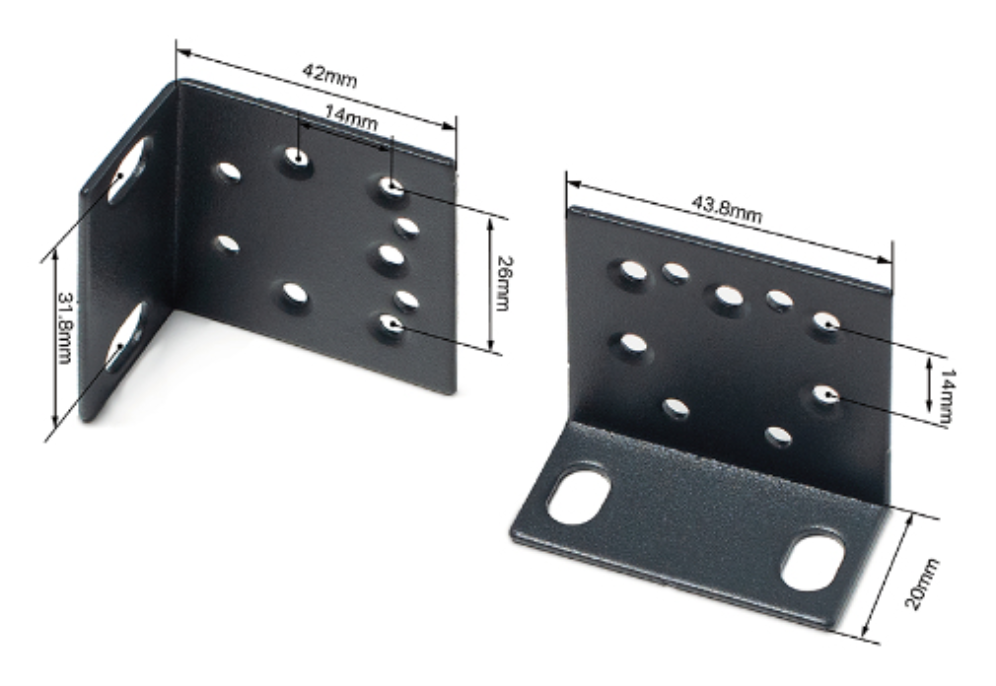 SWITCHES RACK MOUNT KIT TP-LINK 19-INCH - detalle
