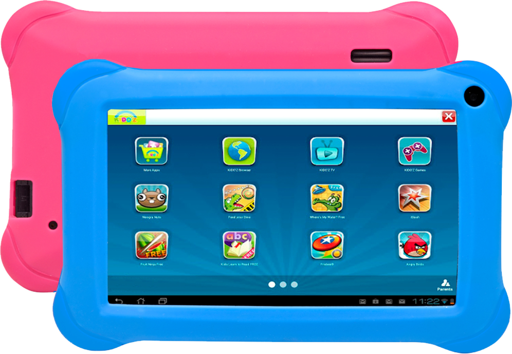 TABLET DENVER 7" TAQ-70352 1GB 8GB KIDS SOFTWARE KIDOÂ´Z + 2 FUNDAS ROSA Y AZUL