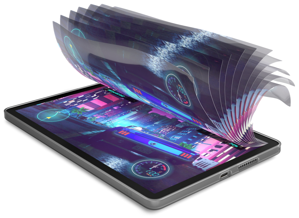 TABLET LENOVO TAB MEDIATEK 4GB 128GB 10,1" ANDROID 14 + CLEAR CASE - detalle