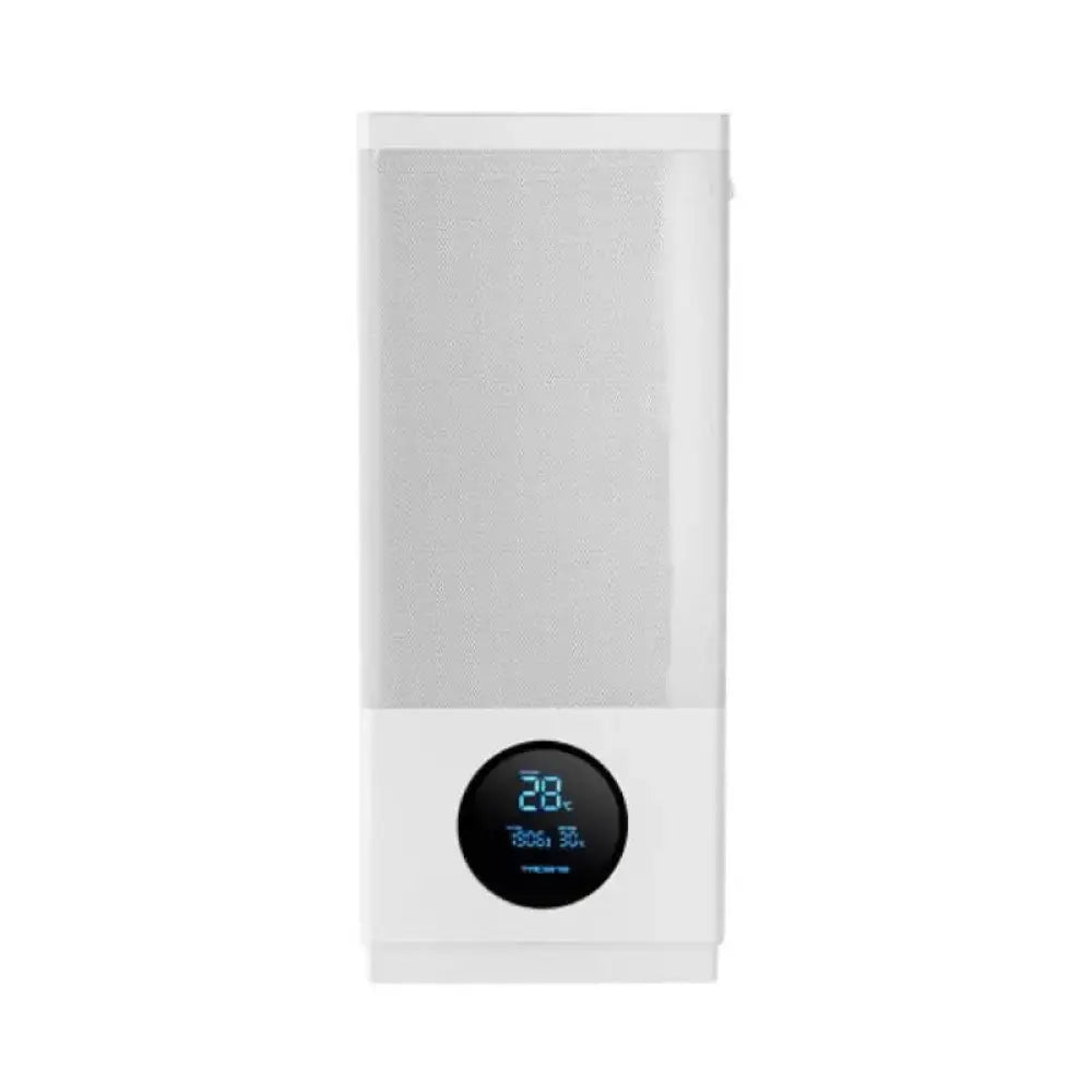 Caja ATX TACENS con panel frontal ventilado Ventis, 3 ventiladores de 120mm en color blanco, para minitorre y microtorre.