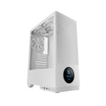 Caja ATX TACENS Ventis con ventiladores blancos de 120mm, para minitorre y microtorre, con panel de ventilación.