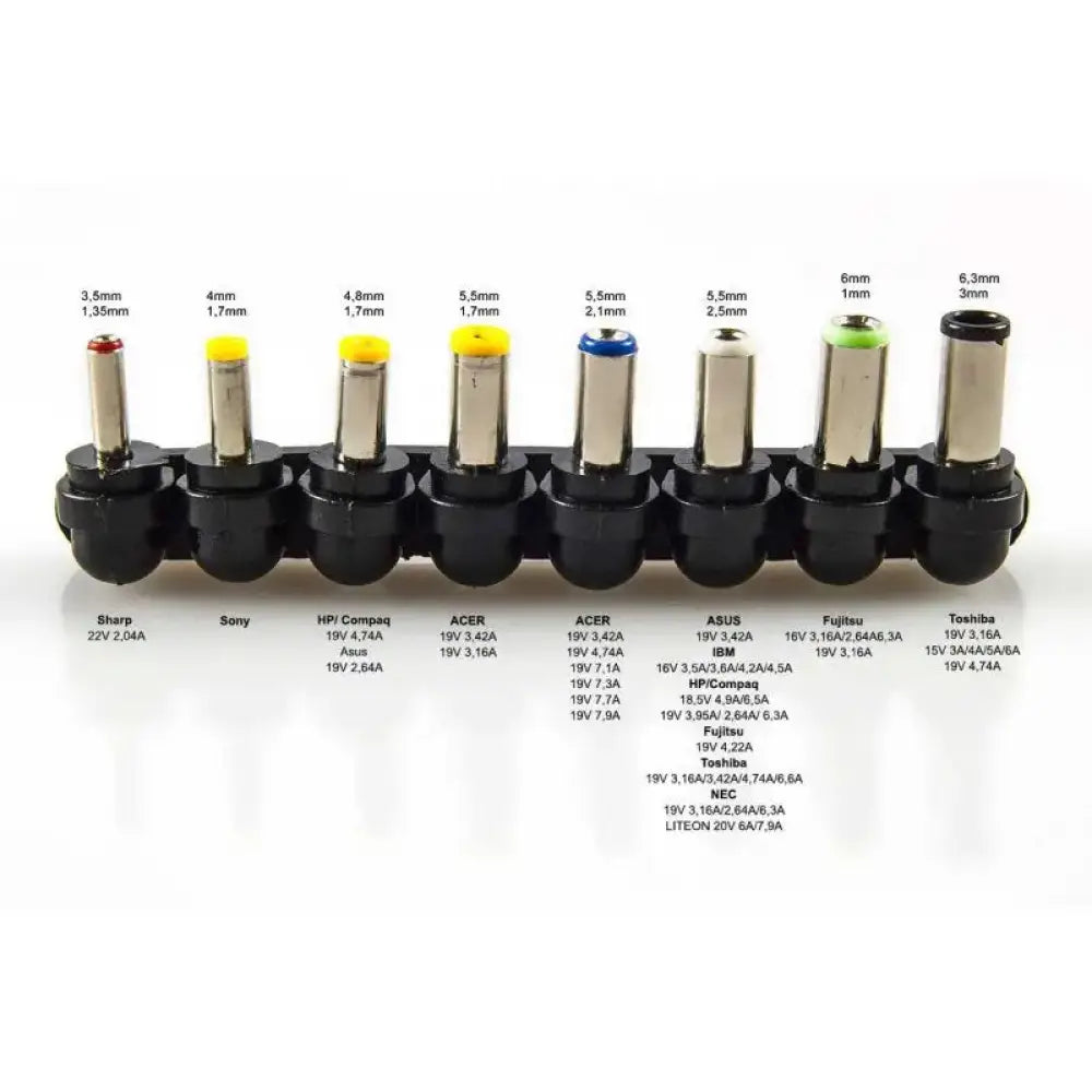 Tacens Cargad.Portát.ANIMA 100W 8Conector. - detalle