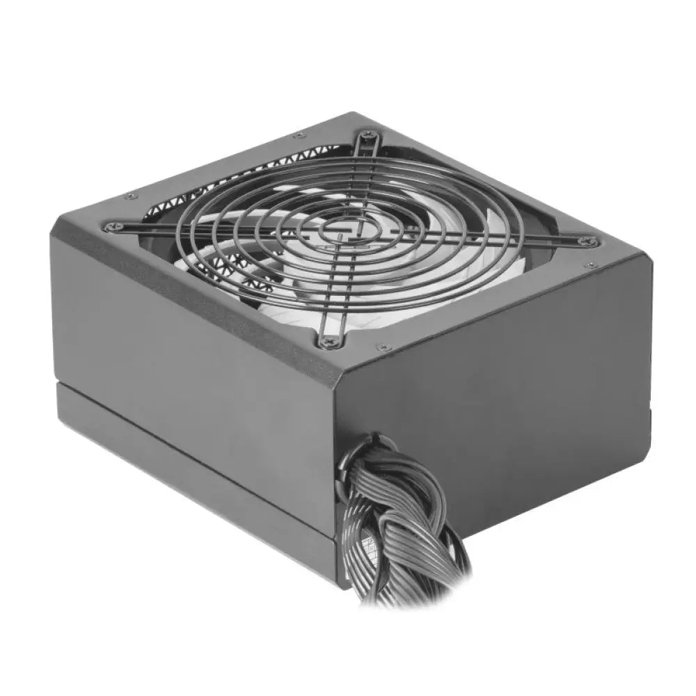 Fuente de alimentación TACENS Radix Eco X 650W con ventilador de 14 cm en color negro.