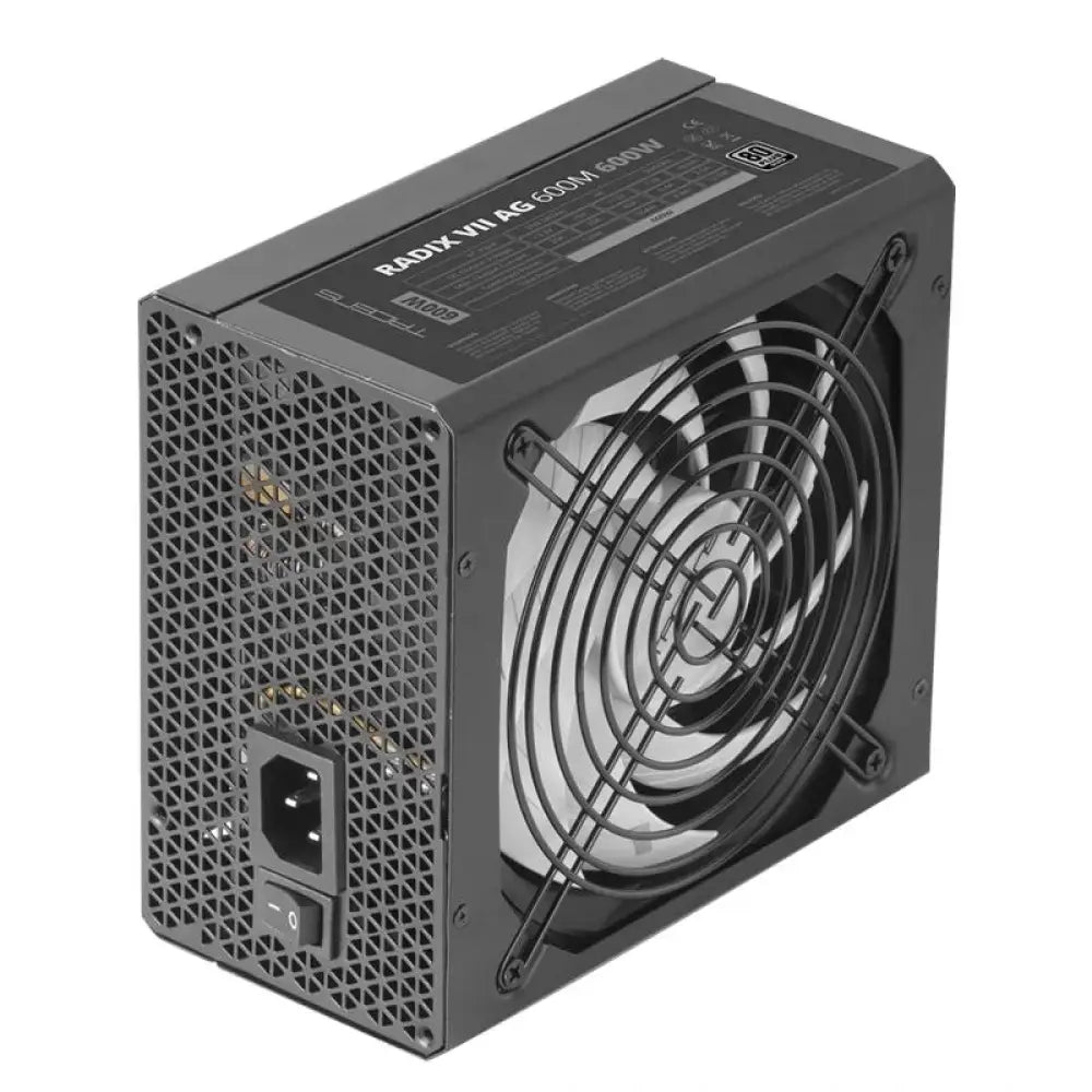 TACENS RADIX VII AG 600W PSU 80PLUS SILVER - detalle