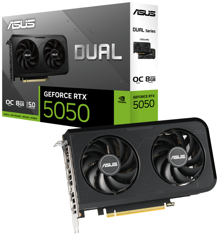 TARGETA GRAFICA ASUS RTX5050 GDDR6 8GB OC - detalle