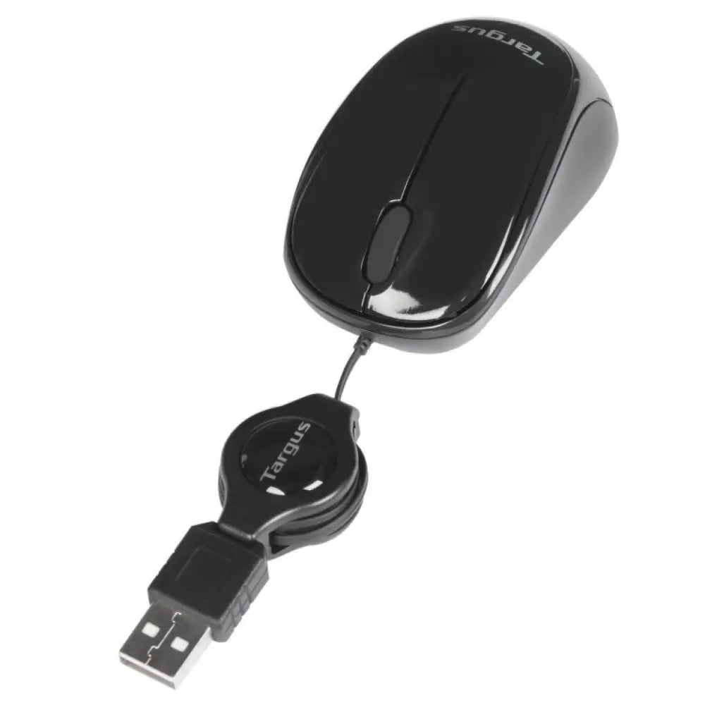 Targus AMU75EU ratón Viajes Ambidextro USB tipo A 1000 DPI - detalle